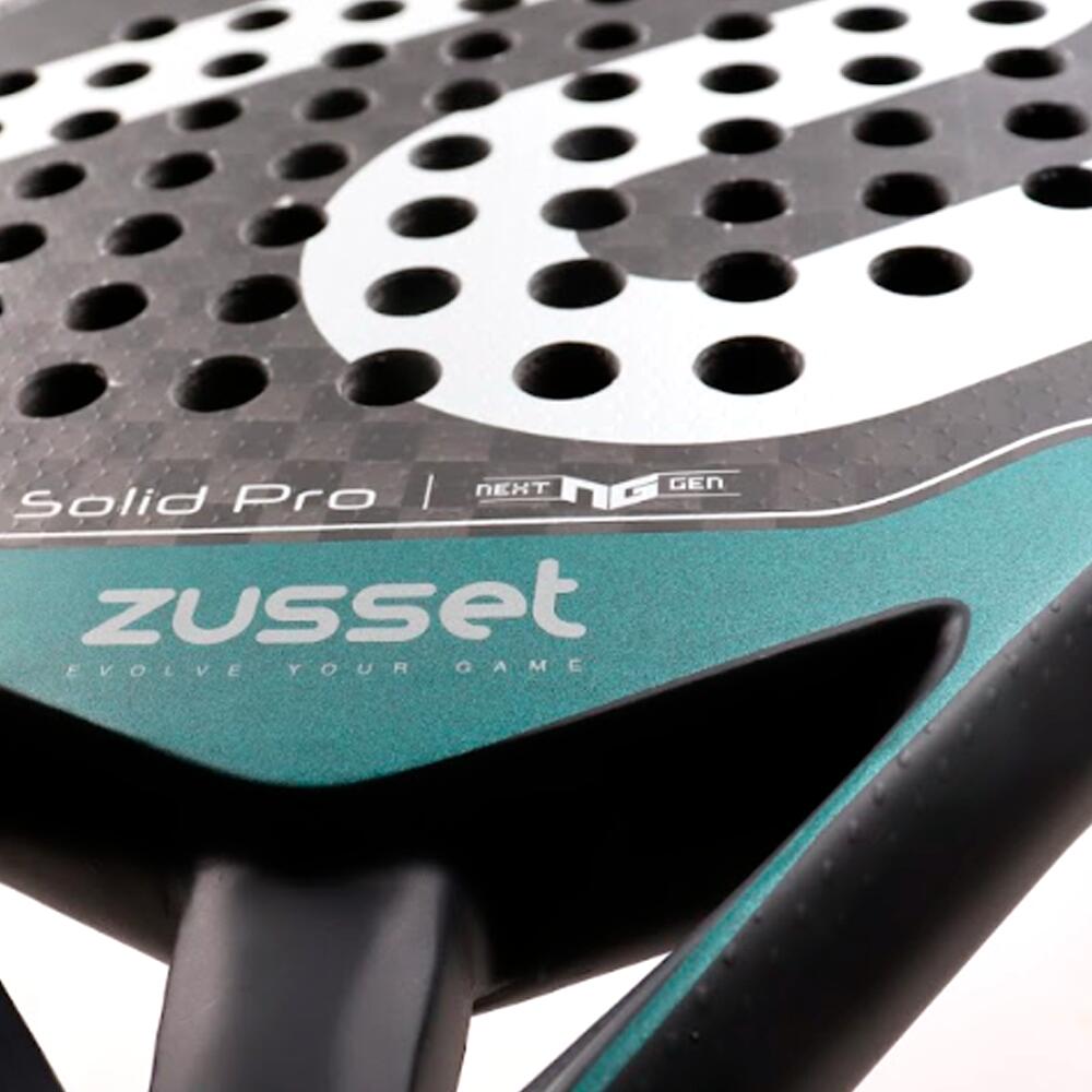 Raquete de Padel SOLID PRO 12K Carbon, Forma Redonda - Controle & Potência 5/7