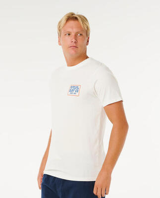 Rip curl pacific rinse sunrise tee - bone