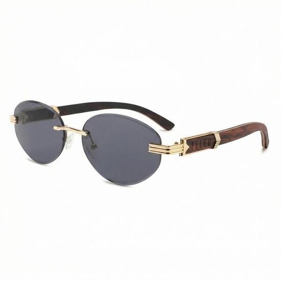 Sonnenbrille aus Holz Feler 1820-3 Unisex, Größe 57 mm