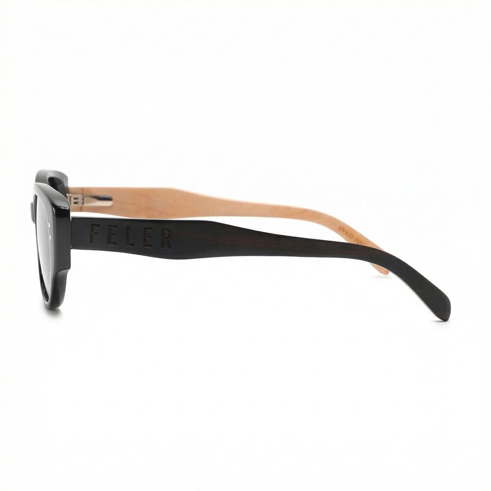 Gafas de Sol Feler 1616-1 Polarizadas de Madera Unisex 55 mm 3/6