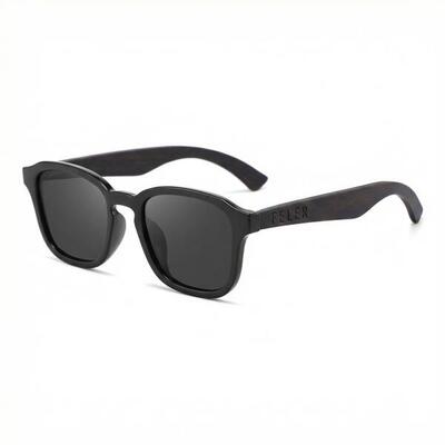 Zonnebril van hout feler 2510-1 unisex, maat 59 mm