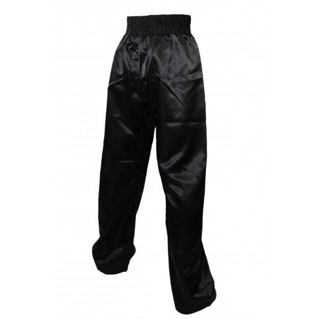 Pantalon de full-contact en satin noir 2/3