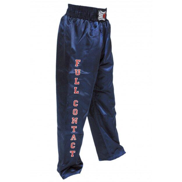 Pantalon de full-contact bleu avec broderie 2/3