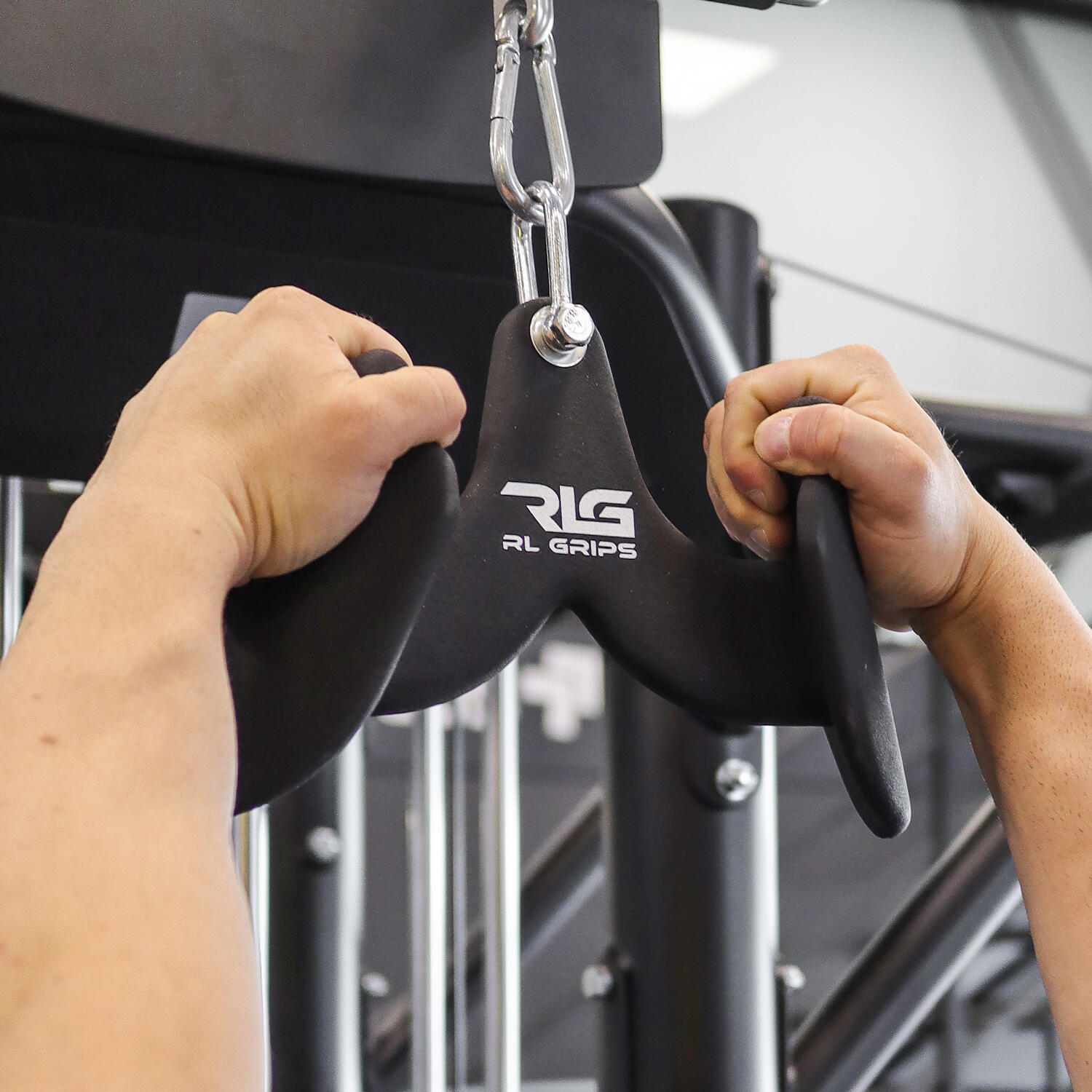 Pack de 2 Agarres Abierto y Cerrado Neutro para Poleas de Gimnasio RL Grips 3/7