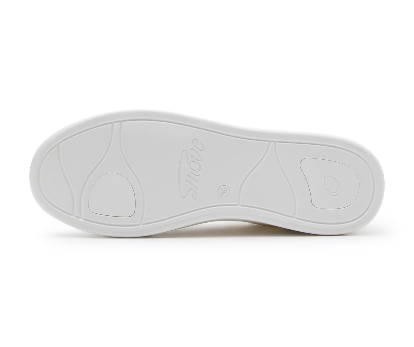 SMOVE Breeze Dance Sneaker in Weiss Canvas für Frauen 7/7