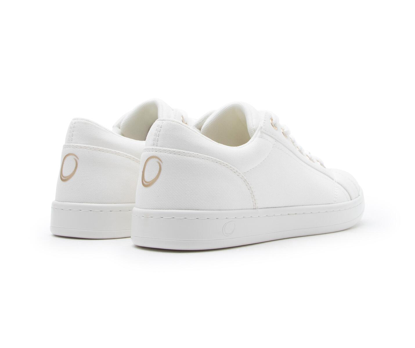 SMOVE Breeze Dance Sneaker in Weiss Canvas für Frauen 5/7