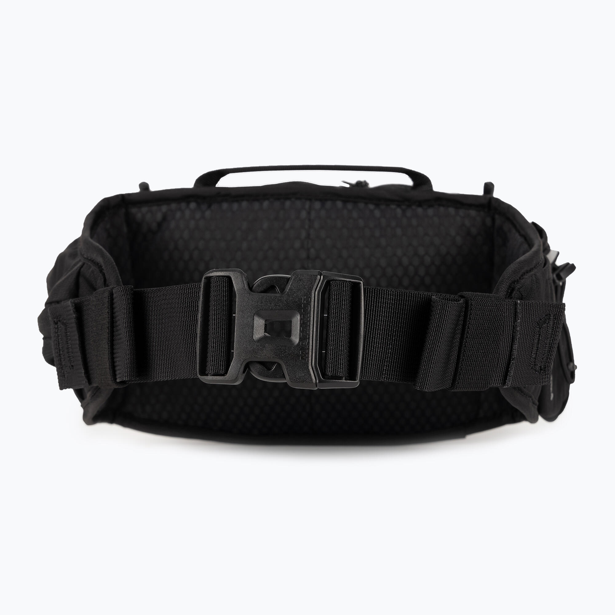 Riñonera MAMMUT Lithium Waistpack 3L negra reciclada con portabotellas 3/7