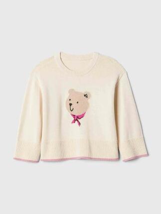 Pull bébé fille Gap beige
