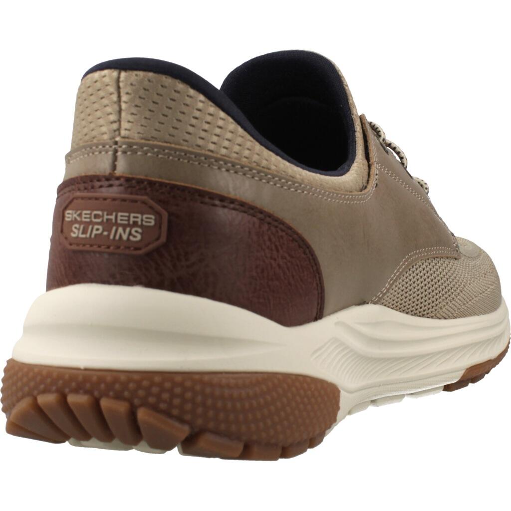 Chaussures Homme Baskets Skechers MEROE - ALDEN TPE Beige Skechers 3/5