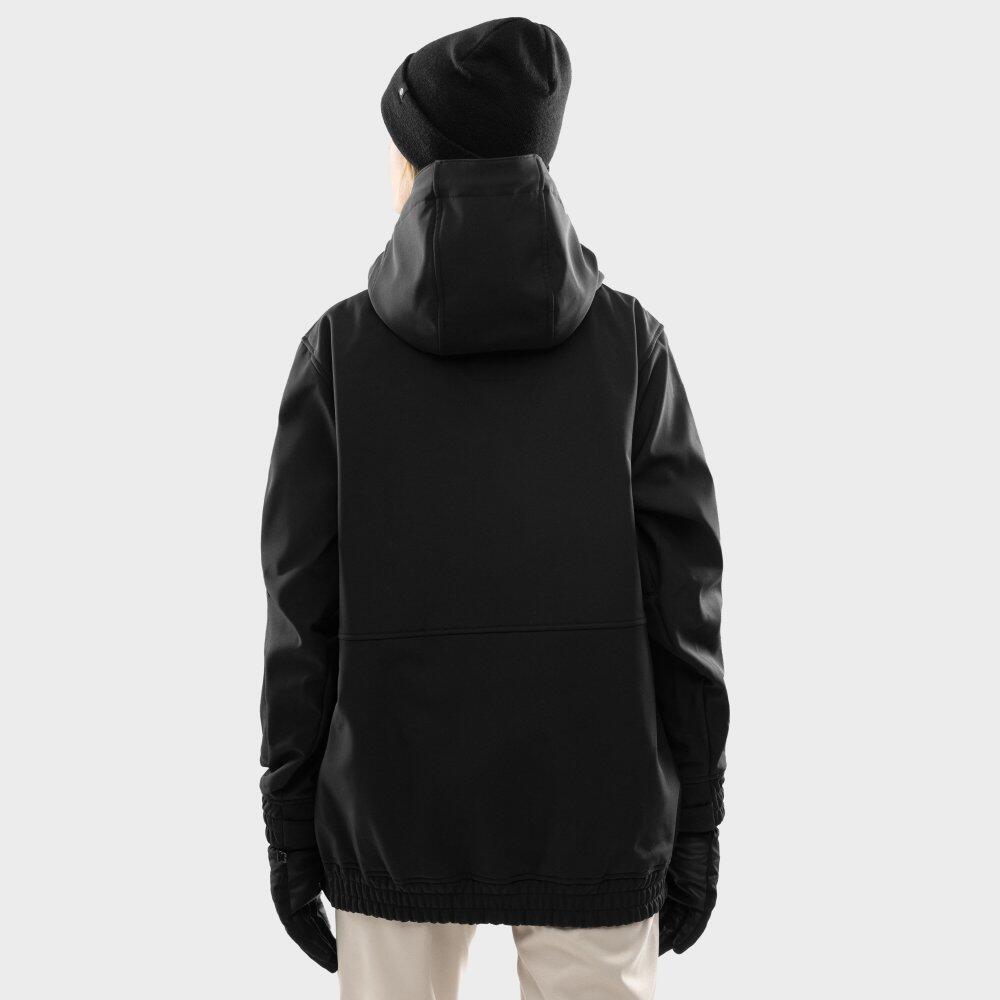 Damen Wintersport snowboardjacke für W1-W Skywalk Schwarz 6/8