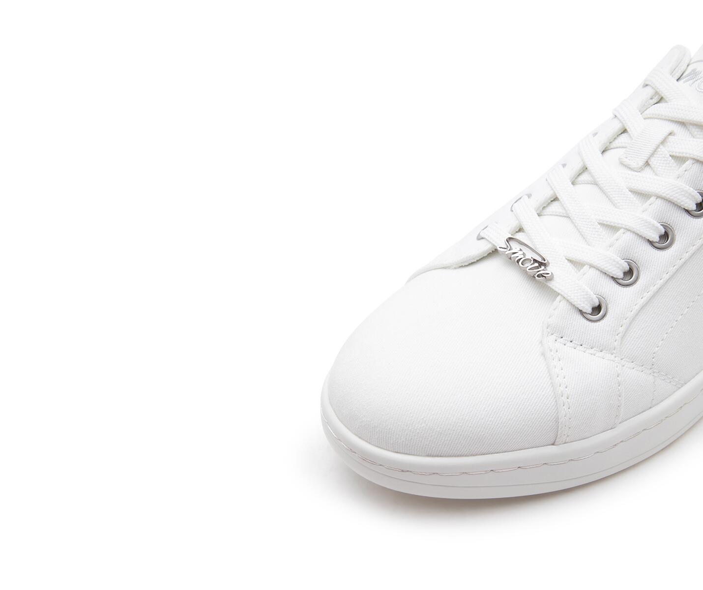 SMOVE Breeze Dance Sneaker in Weiss Canvas für Männer 3/7
