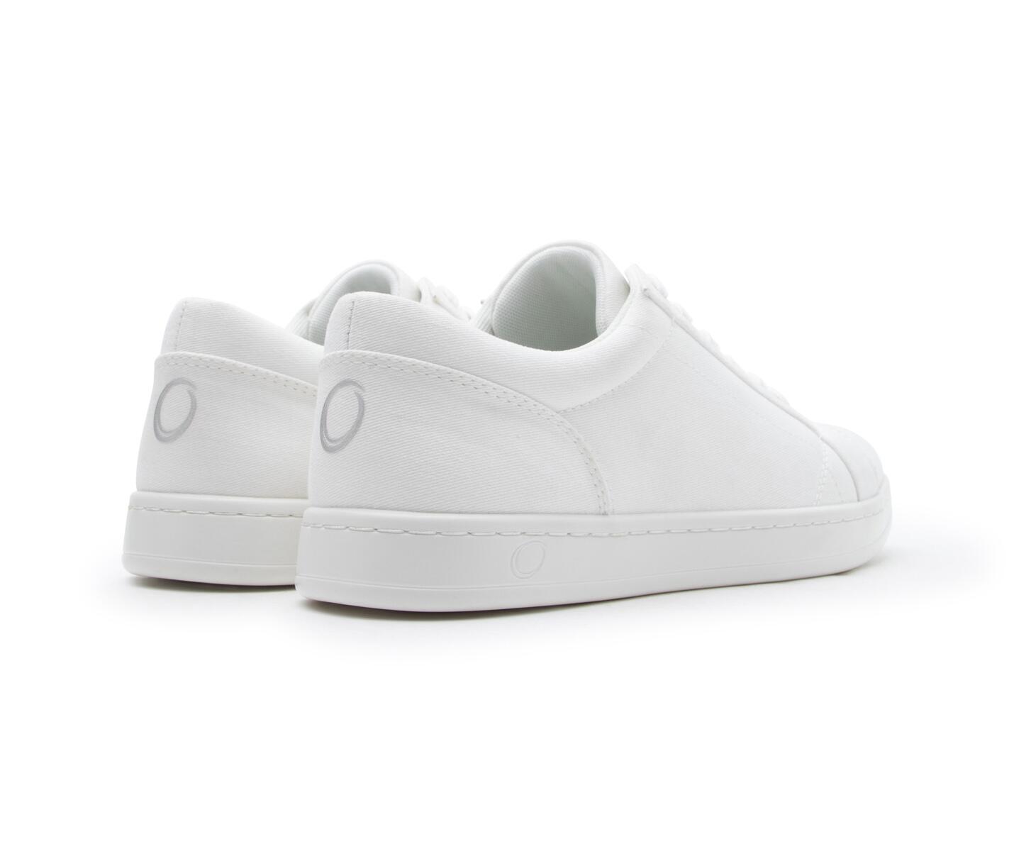 SMOVE Breeze Dance Sneaker in Weiss Canvas für Männer 5/7