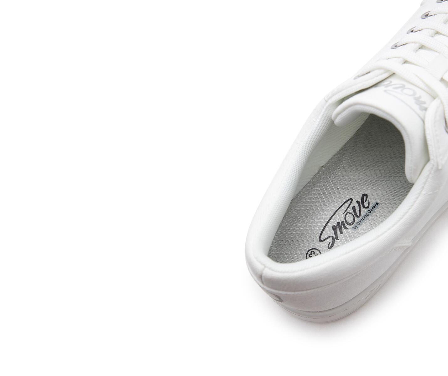 SMOVE Breeze Dance Sneaker in Weiss Canvas für Männer 4/7