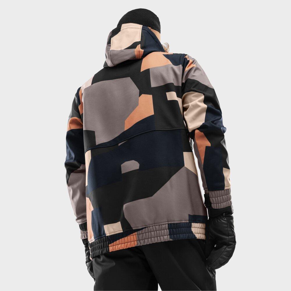 Casaco de snowboard para homem Desportos de inverno W1 Sandboard Preto 6/8