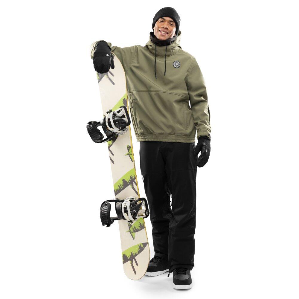 Veste snowboard homme Sports d'hiver W1 Kilimanjaro Vert Armée 3/8