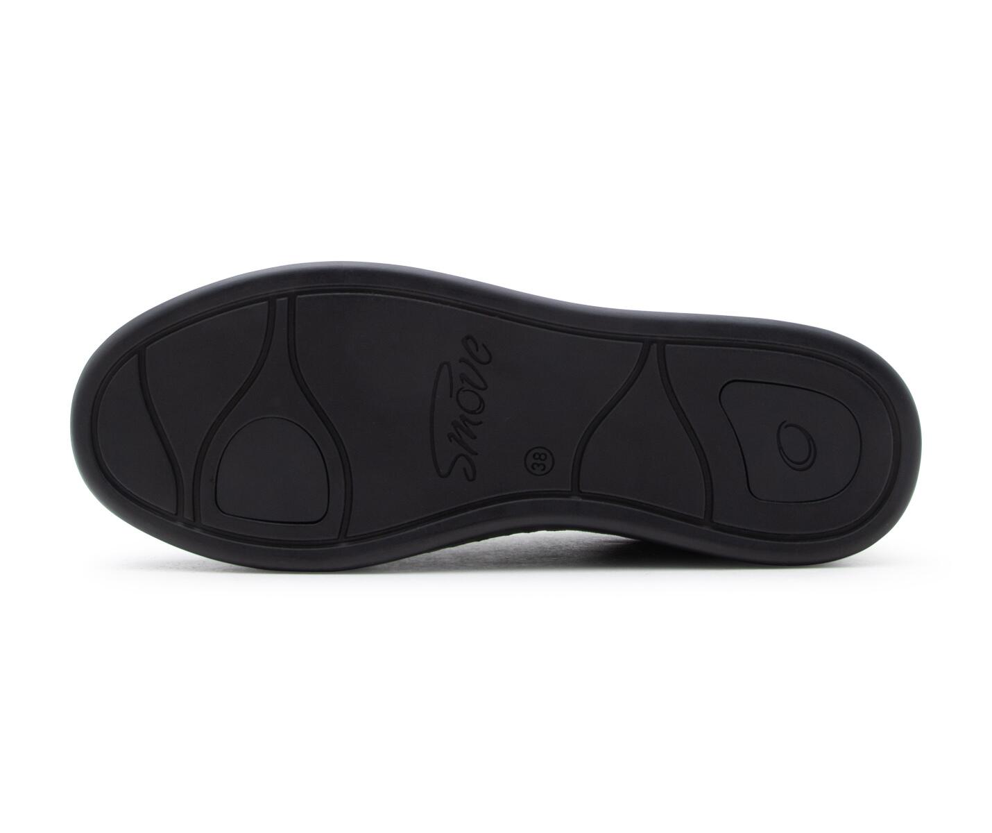 SMOVE Breeze Dance Sneaker in Schwarz mit schwarzer Sohle für Frauen 7/7