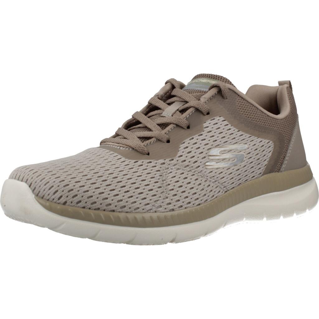 Buty SKECHERS BOUNTIFUL QUICK PATH Jasnobrązowy