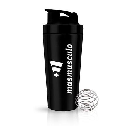Metall-Shaker mit Kugel – 600 ml [Masmusculo] – Masmusculo