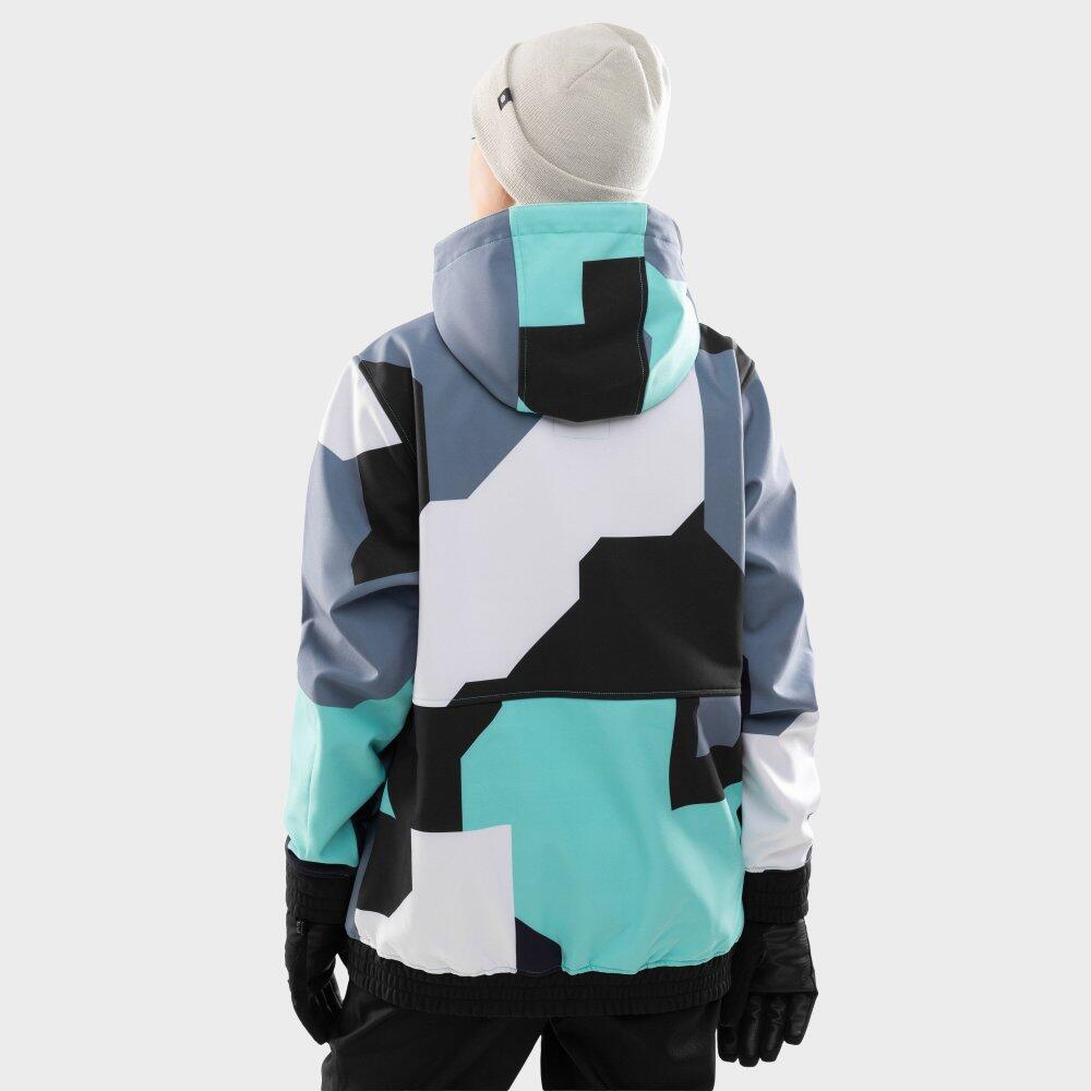 Damen Wintersport snowboardjacke für W1-W Ushuaia Türkis 6/8