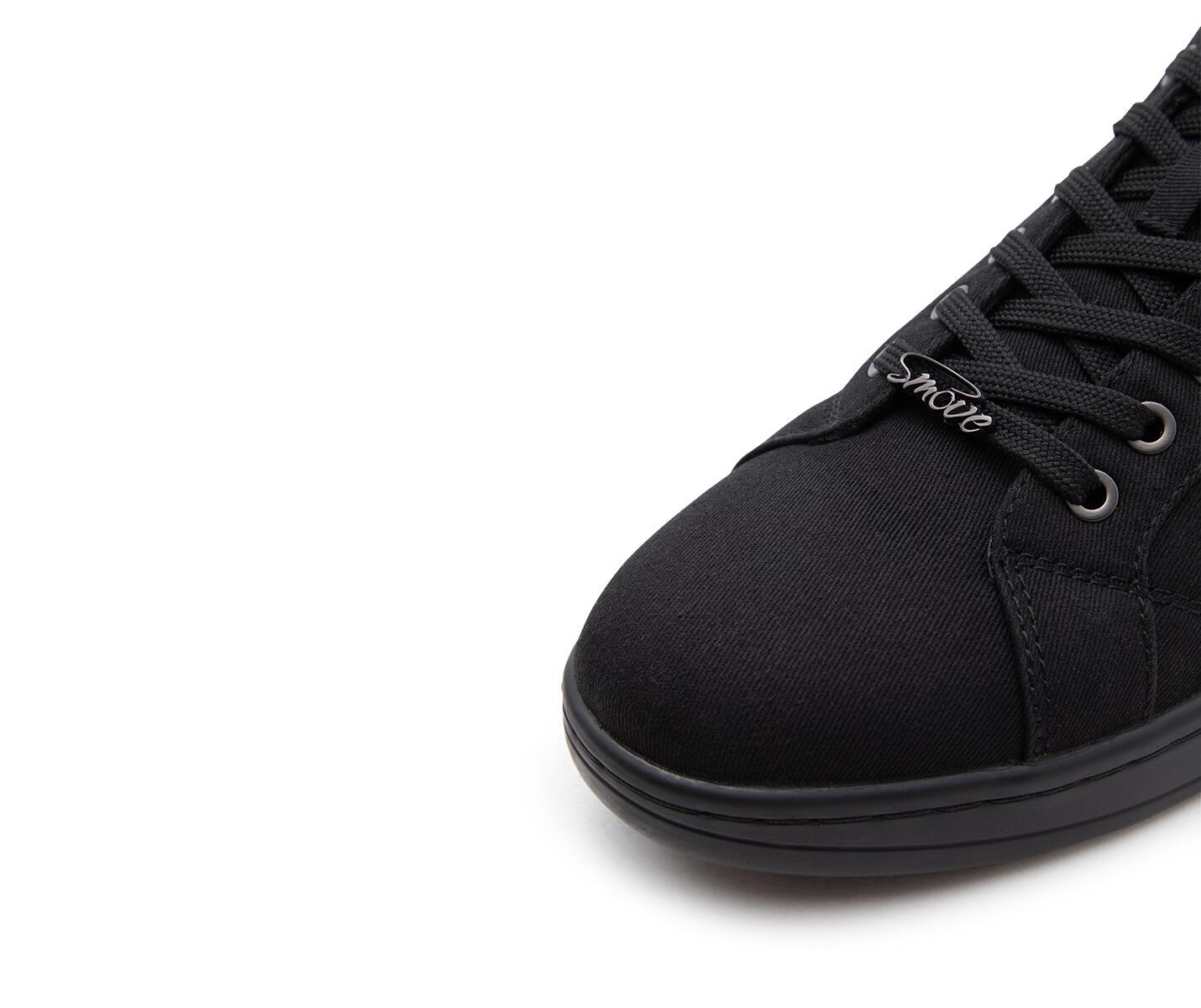 SMOVE Breeze Dance Sneaker in Schwarz mit schwarzer Sohle für Männer 3/7