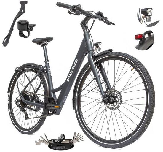 Rower Elektryczny Trekkingowy HEAD eUrban Trinity Koła 28