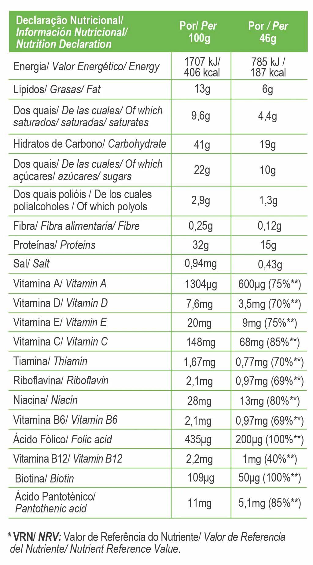 BARRA DE PROTEÍNA TOTAL PROTEIN CLASSIC BAR MAÇÃ IOGURTE - 46 G 2/3