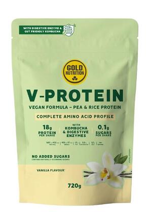 PROTEÍNA VEGETARIANA V-PROTEIN VAINILLA - 720 G