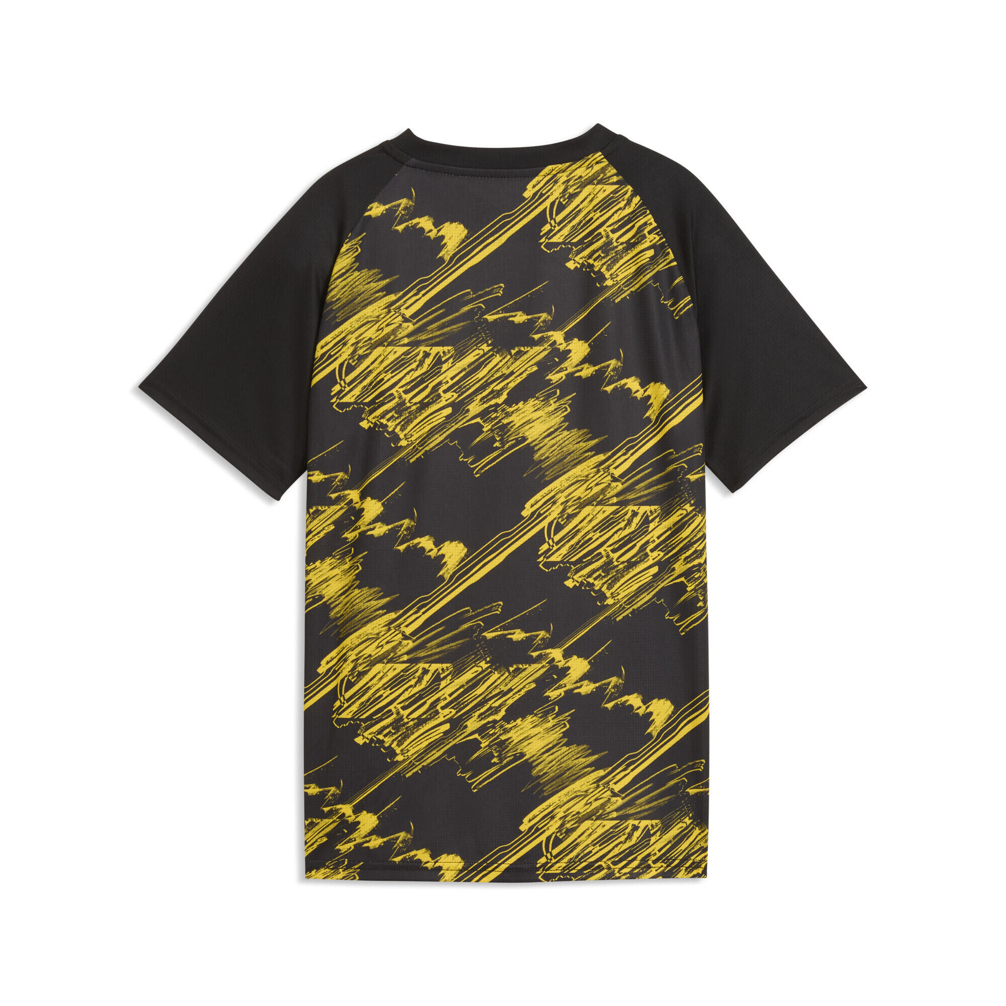 T-shirt infantil adequada para aquecimento Borussia Dortmund PUMA 2/2