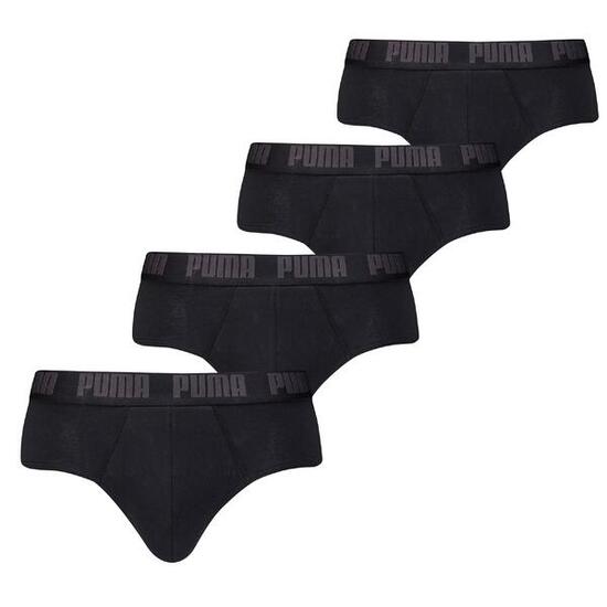 Slip Herren 4er Pack Figurbetont-PUMA BASIC BRIEFS 4P ECOM