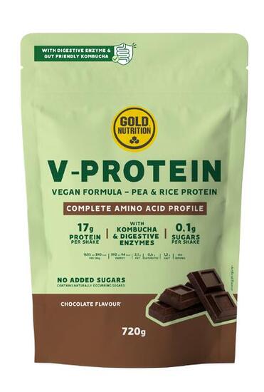 PROTEÍNA VEGETARIANA V-PROTEIN VAINILLA - 720 G