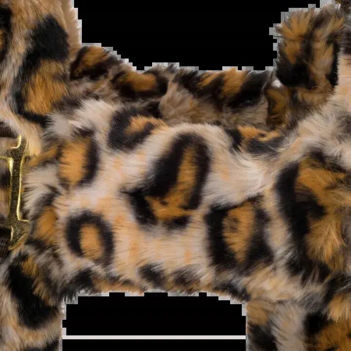 Kantar dla konia z futerkiem START TeddyLeopard w panterkę 2/5