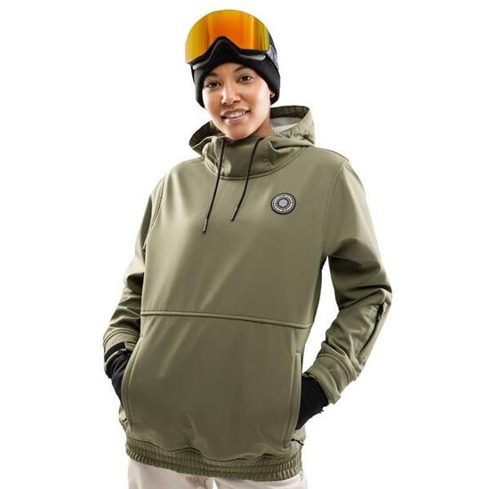 Veste snowboard femme Sports d'hiver W1-W Kilimanjaro Vert Armée