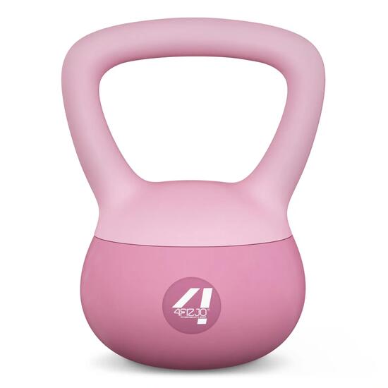 Weicher Kettlebell 4FIZJO Soft Hantel für Fitness und Training