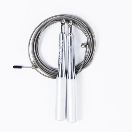 Hero" aluminium springtouw - zwart