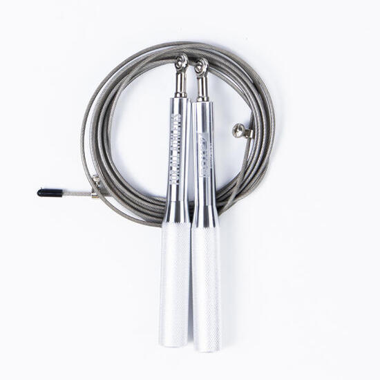 Heroïsch aluminium springtouw - Zilver