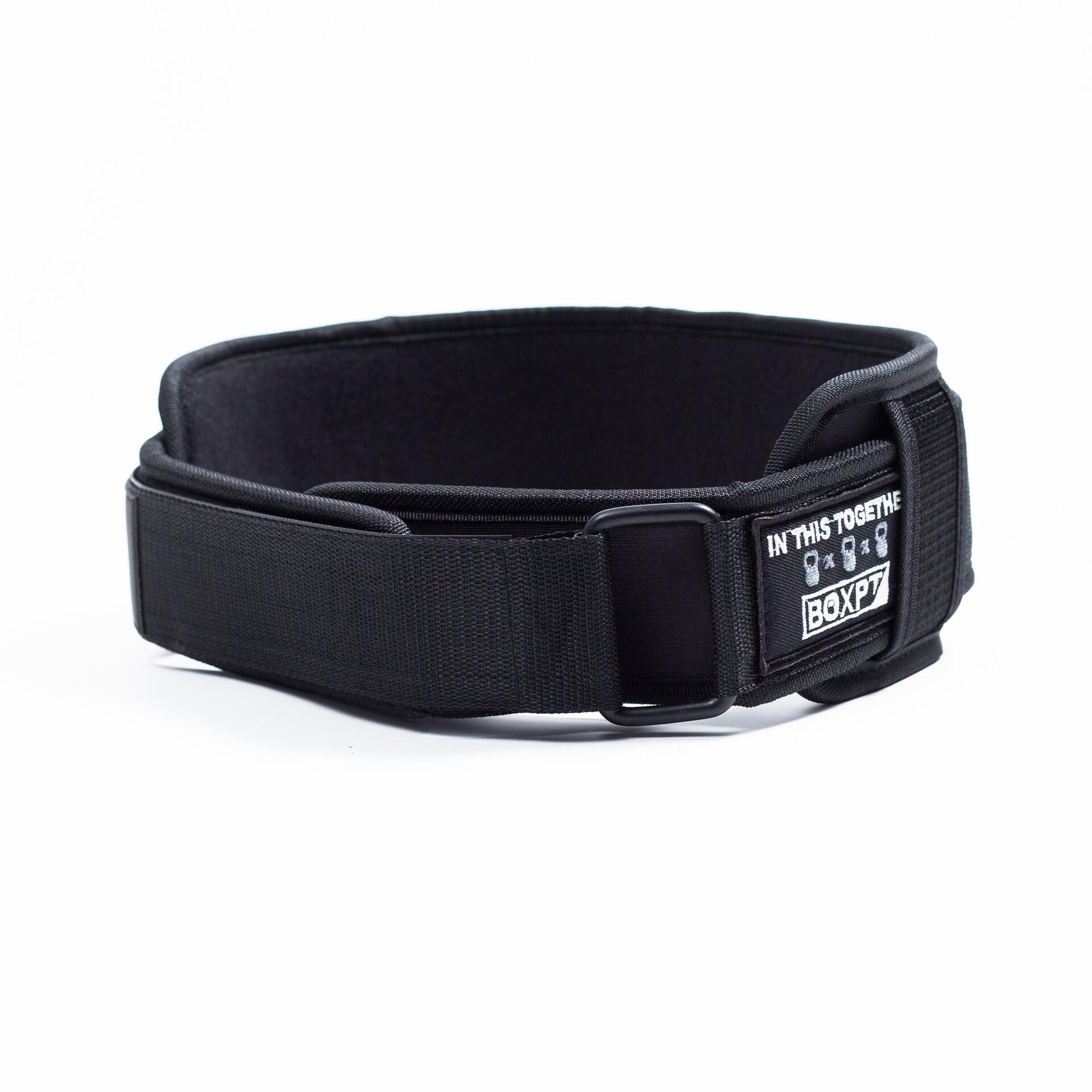 Ceinture d'Haltérophile Néoprène Noir - 10 cm - L 2/4