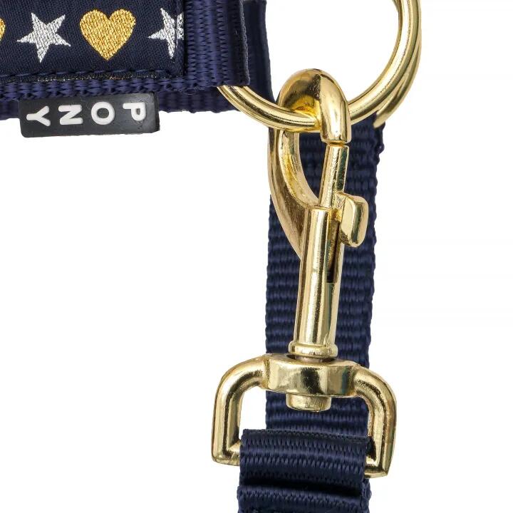 START Star&Heart paarden- en ponyhalster met bontvoering 3/6