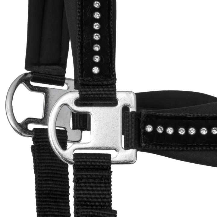 START PremiumDiamonds paarden- en ponyhalster, gevoerd, elegant 3/6