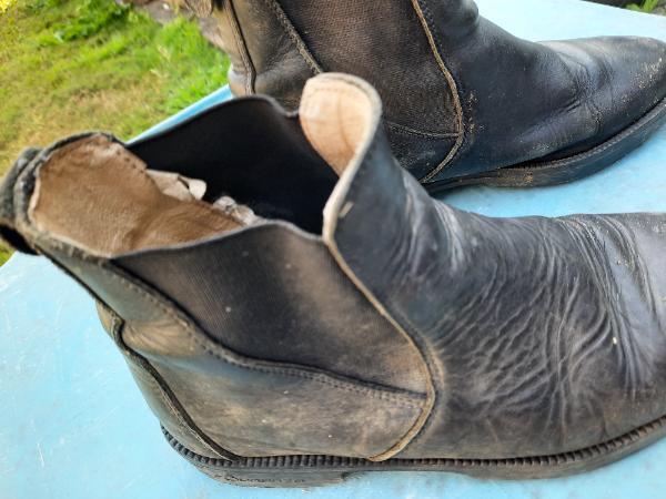 Entre Particuliers - Bottines d'équitation basses en cuir 36 2/5