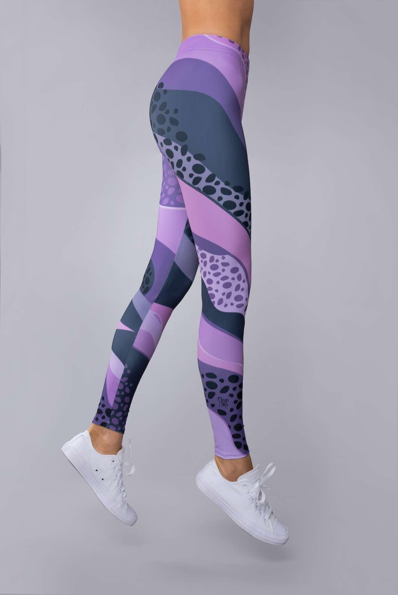 Legginsy sportowe damskie DEEP TRIP Ricco 2/7