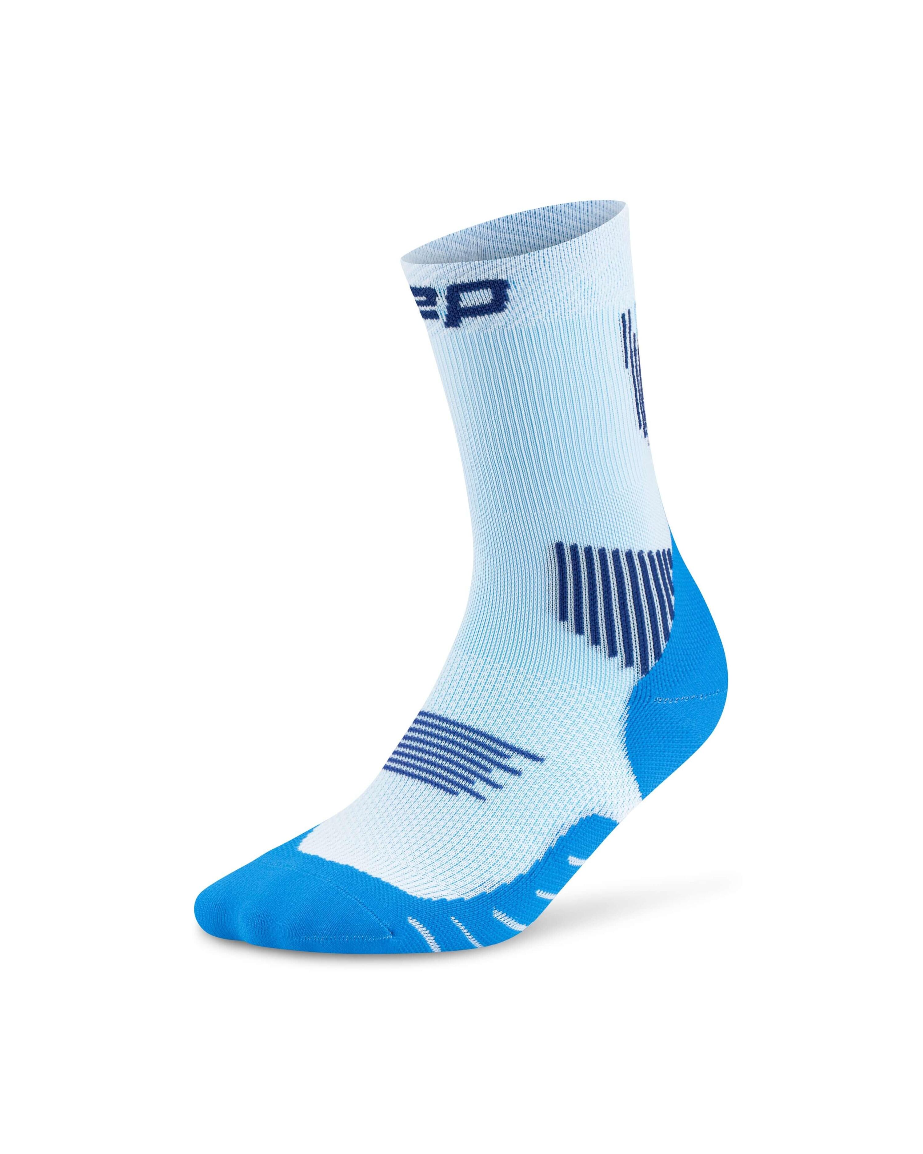 CEP Run Mid-Cut Compressie Sokken - Lichtblauw - Dames (34/37) 2/7