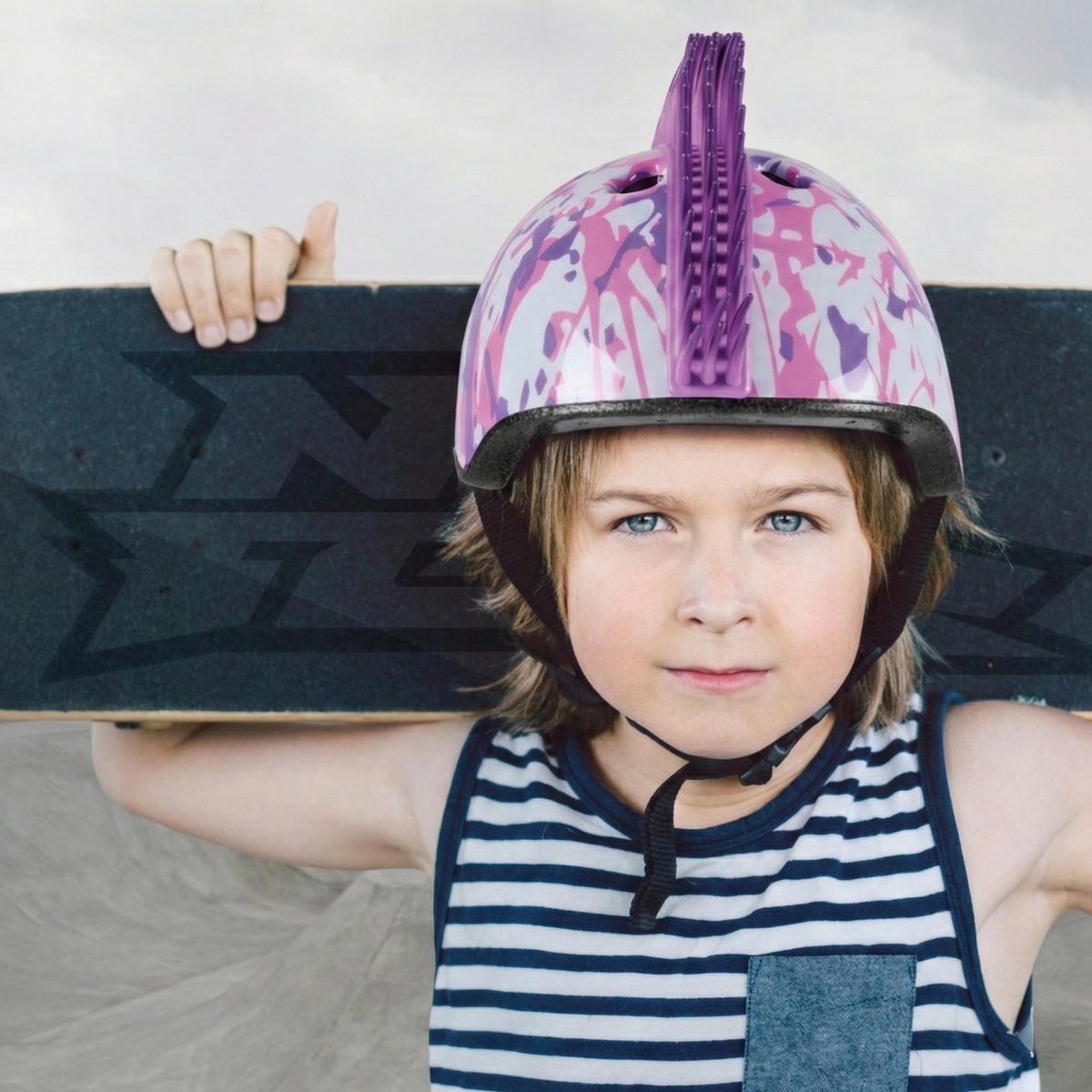 Kask rowerowy No Fear dziecięcy regulowany 3/3