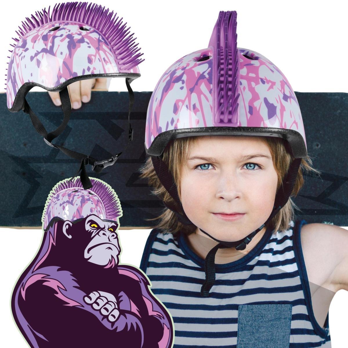 Kask rowerowy No Fear dziecięcy regulowany 2/3