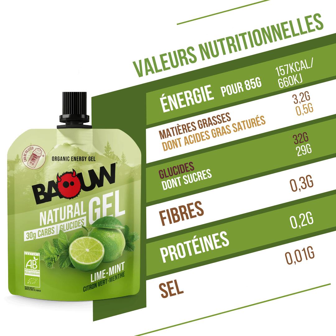 Gel energetico BIO Lime e Menta 85 g 7/7