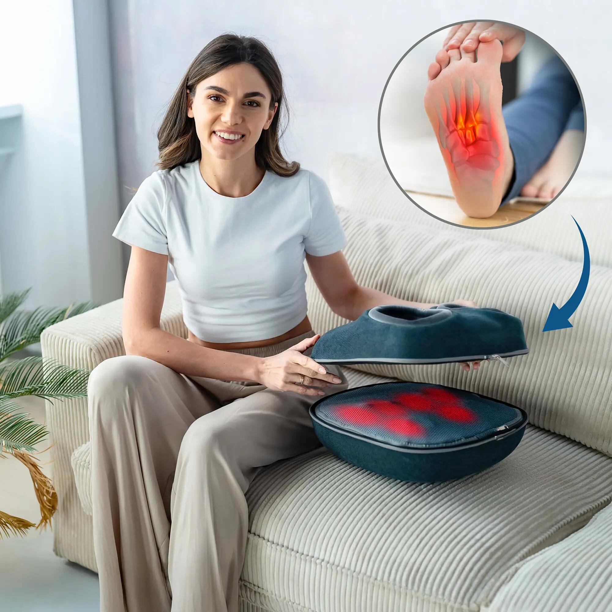 Masażer powietrzny do stóp i poduszka 2w1 Medivon Artemis, masaż shiatsu 5/7