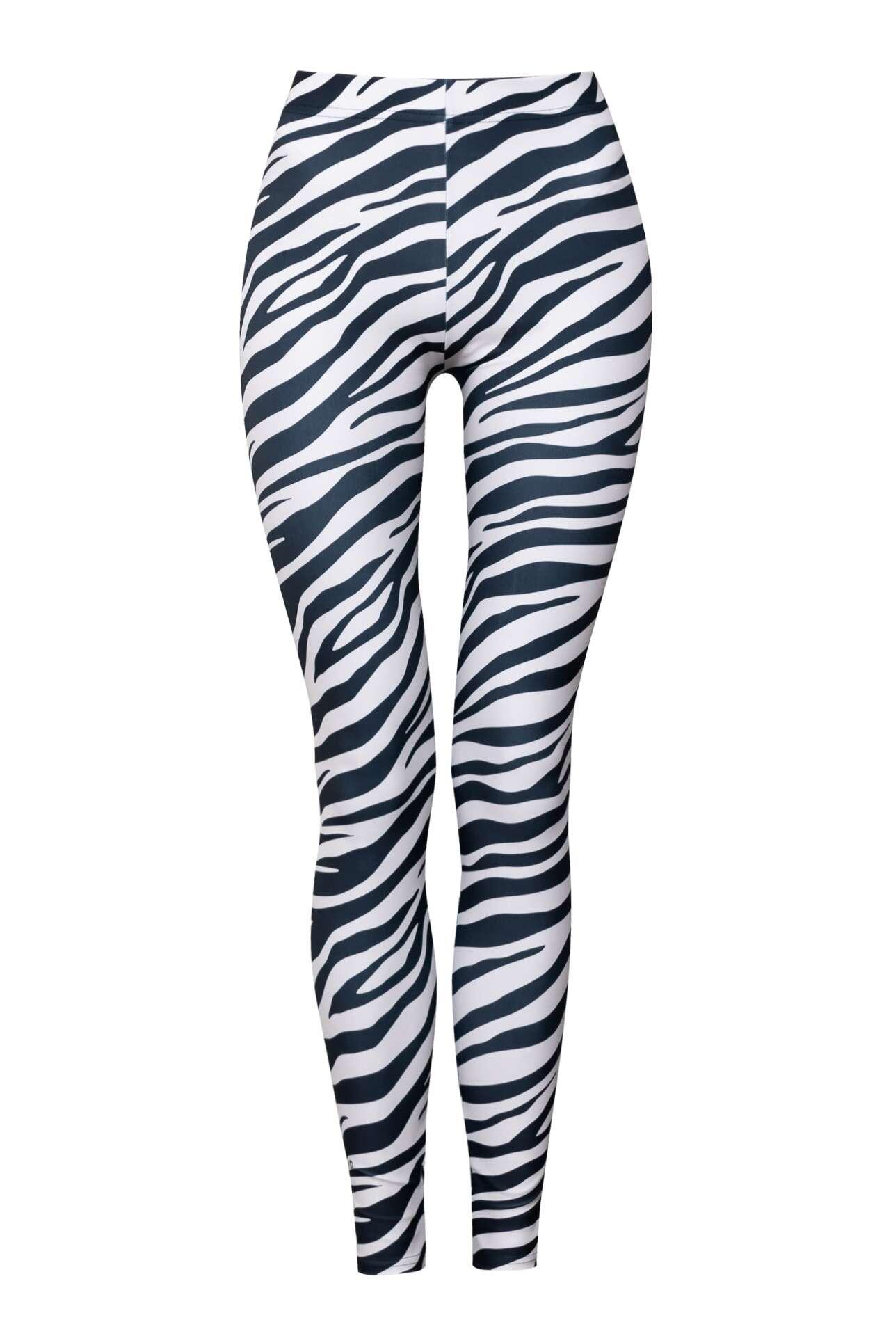 Legginsy sportowe damskie DEEP TRIP Zebra 7/7
