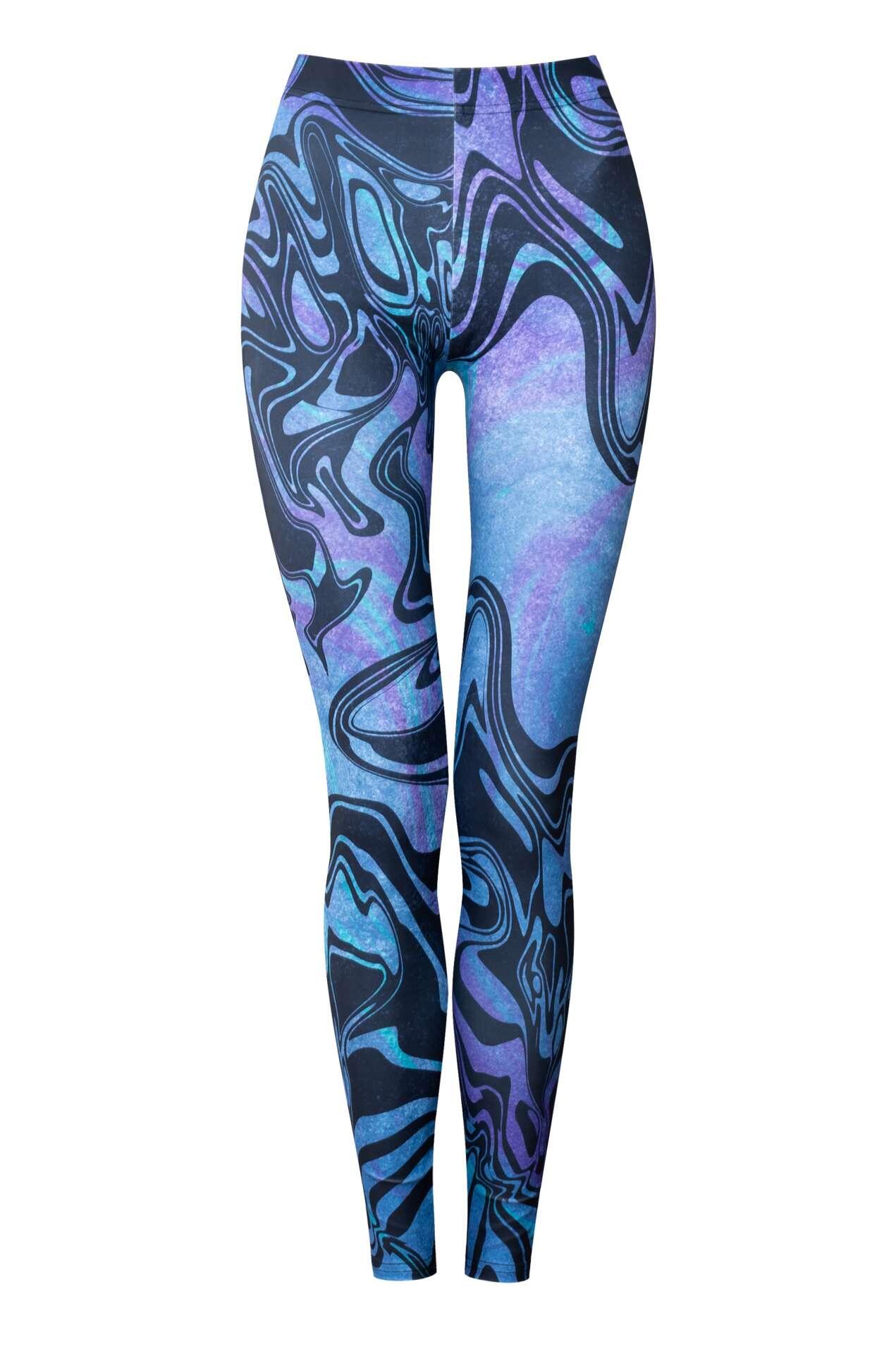 Legginsy sportowe damskie DEEP TRIP Wave 7/7