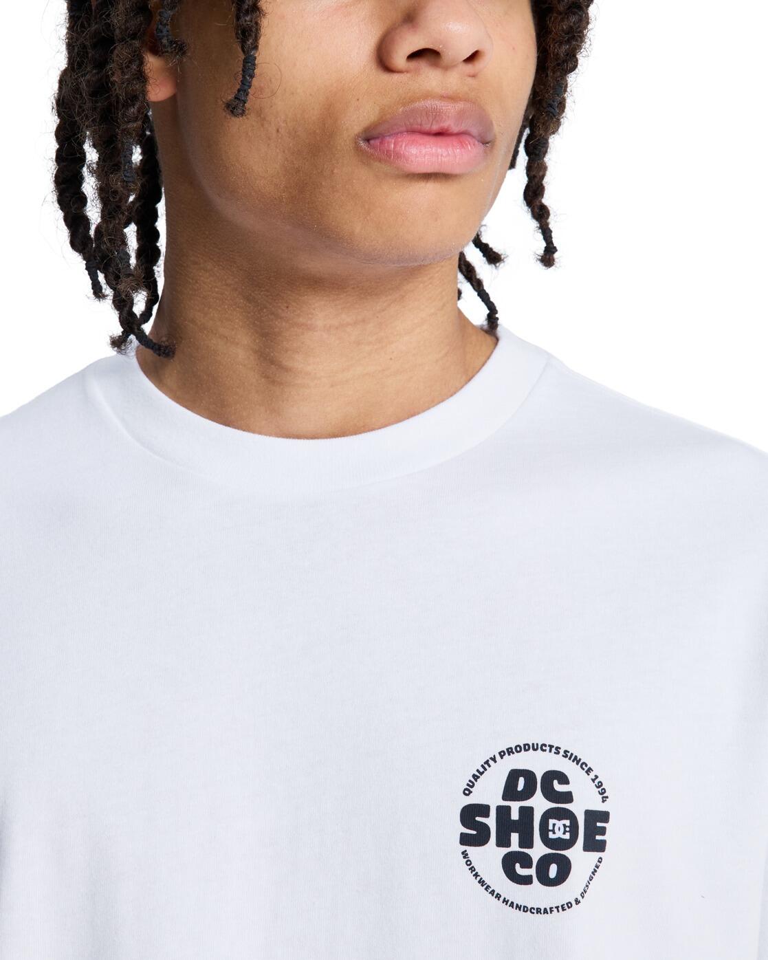 T-Shirt à manches courtes BLOW UP Blanc Homme 4/4