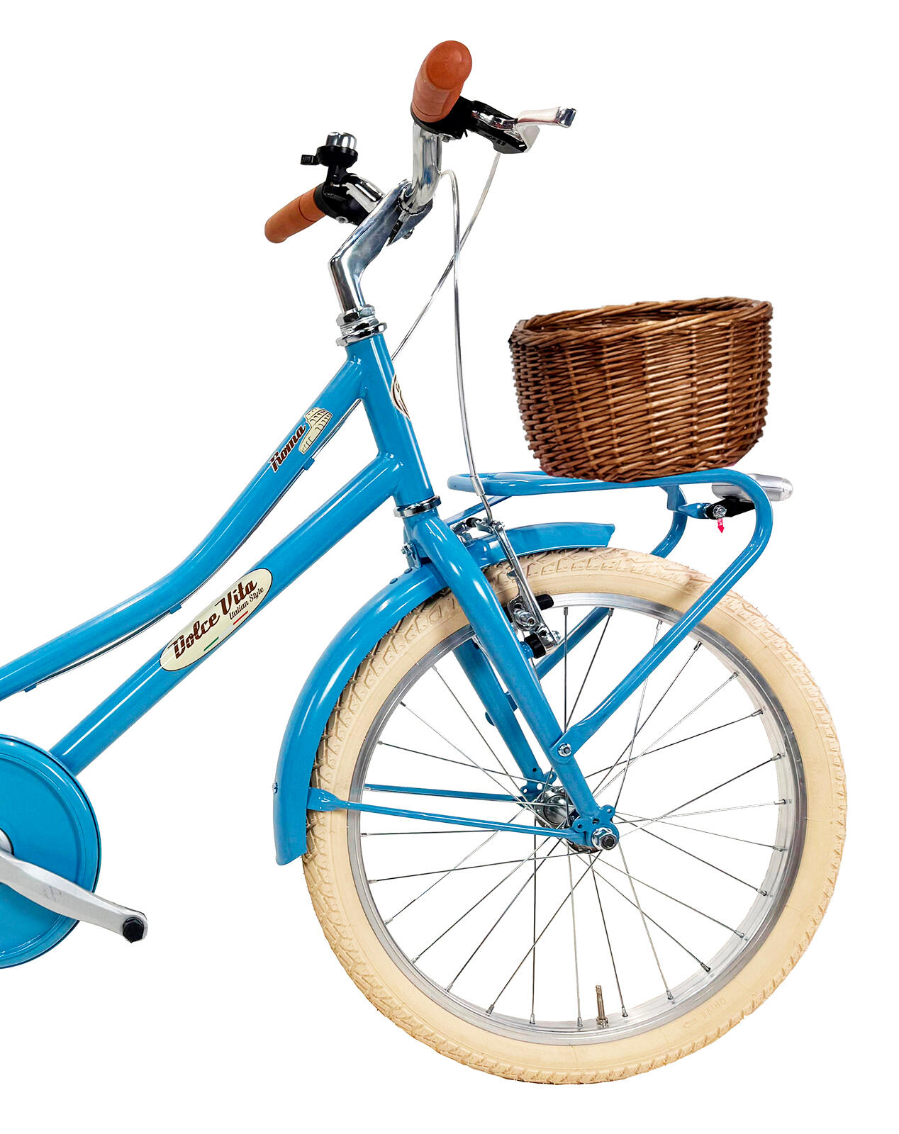 Mädchenfahrrad Dolce Vita by Canellini ROMA 20" 1V - HellBlau 3/3