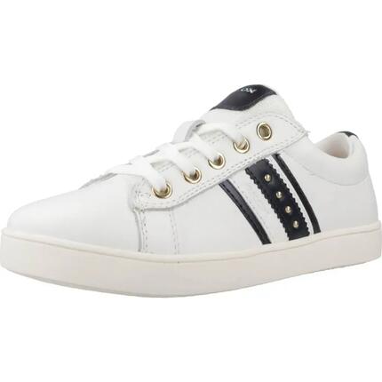 Baskets Geox Modèle J Kathe Girl Couleur Blanc